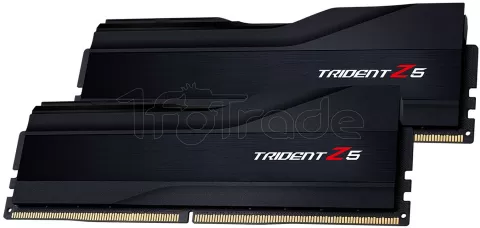 Photo de Kit Barrettes mémoire 32Go (2x16Go) DIMM DDR5 G.Skill Trident Z5 Neo 5600MHz AMD Expo (Noir)