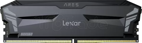 Photo de Kit Barrettes mémoire 32Go (2x16Go) DIMM DDR5 Lexar Ares OC  5200MHz (Noir)