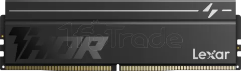 Photo de Kit Barrettes mémoire 32Go (2x16Go) DIMM DDR5 Lexar Thor 2nd Gen 6000MHz CL38 (Noir)