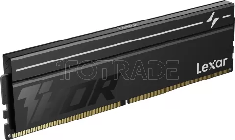 Photo de Kit Barrettes mémoire 32Go (2x16Go) DIMM DDR5 Lexar Thor 2nd Gen 6000MHz CL38 (Noir)