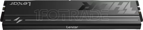 Photo de Kit Barrettes mémoire 32Go (2x16Go) DIMM DDR5 Lexar Thor 2nd Gen 6000MHz CL38 (Noir)