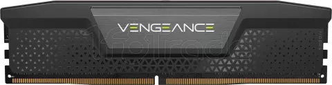 Photo de Kit Barrettes mémoire 64Go (2x32Go) DIMM DDR5 Corsair Vengeance 5200MHz AMD Expo (Noir)