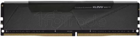 Photo de Kit Barrettes mémoire RAM DDR4 16Go (2x8Go) Klevv BOLT X  3200Mhz (Noir)