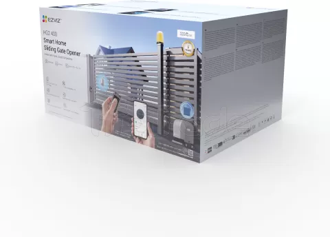 Photo de Kit de motorisation connecté pour portail coulissant Ezviz HG2 400