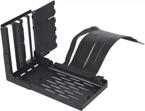 Photo de Kit Riser PCIe 5.0 16X Lian-Li V3 avec support vertical et nappe 20cm (Noir)