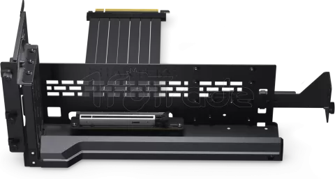 Photo de Kit Riser PCIe 5.0 16X Phanteks Premium Gen5 avec support vertical et nappe 22cm (Noir)
