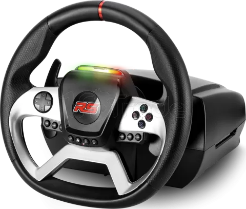Photo de Kit Volant + Pédalier + Levier de vitesse Spirit Of Gamer Race Wheel Force 1080RS (Noir/Gris)
