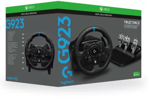 Photo de Kit Volant + Pédalier Logitech G923 TrueForce Racing System Xbox