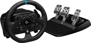 Photo de Kit Volant + Pédalier Logitech G923 TrueForce Racing System Xbox/PC