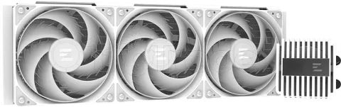 Photo de Kit Waterccoling AIO Zalman Alpha2 V2 RGB - 360mm (Blanc)