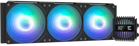 Photo de Kit Waterccoling AIO Zalman Alpha2 V2 RGB - 360mm (Noir)
