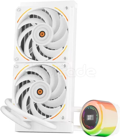 Photo de Kit Watercooling AIO 1stPlayer CC RGB - 240mm (Blanc)