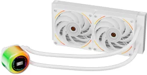Photo de Kit Watercooling AIO 1stPlayer CC RGB - 240mm (Blanc)
