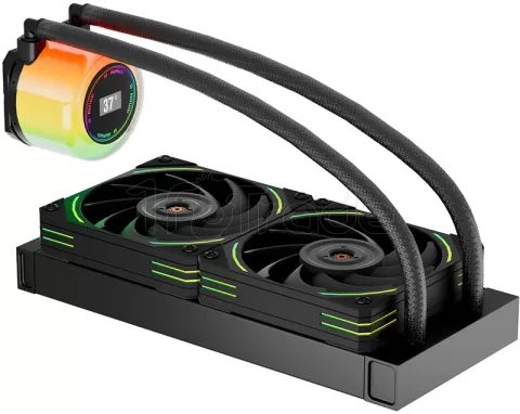 Photo de Kit Watercooling AIO 1stPlayer CC RGB - 240mm (Noir)