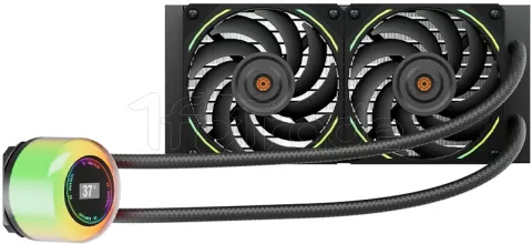 Photo de Kit Watercooling AIO 1stPlayer CC RGB - 240mm (Noir)