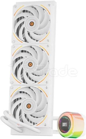 Photo de Kit Watercooling AIO 1stPlayer CC RGB - 360mm (Blanc)