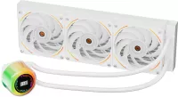 Photo de Kit Watercooling AIO 1stPlayer CC RGB - 360mm (Blanc)