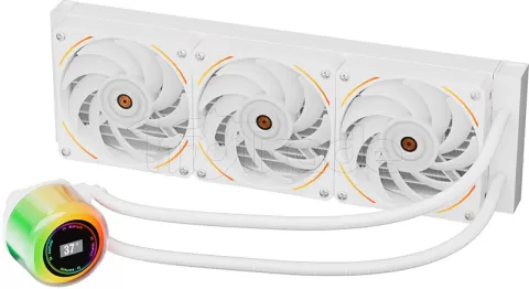 Photo de Kit Watercooling AIO 1stPlayer CC RGB - 360mm (Blanc)