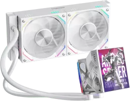 Photo de Kit Watercooling AIO 1stPlayer FT aRGB - 240mm (Blanc)