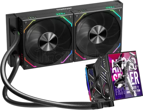 Photo de Kit Watercooling AIO 1stPlayer FT aRGB - 240mm (Noir)