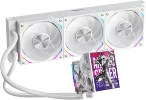 Photo de Kit Watercooling AIO 1stPlayer FT aRGB - 360mm (Blanc)