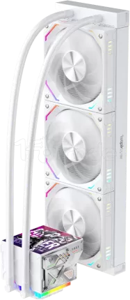 Photo de Kit Watercooling AIO 1stPlayer FT aRGB - 360mm (Blanc)