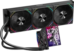 Photo de Kit Watercooling AIO 1stPlayer FT aRGB - 360mm (Noir)