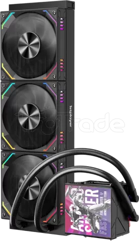 Photo de Kit Watercooling AIO 1stPlayer FT aRGB - 360mm (Noir)