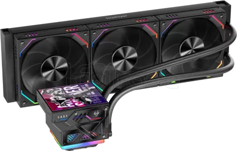 Photo de Kit Watercooling AIO 1stPlayer FT RGB - 360mm (Noir)