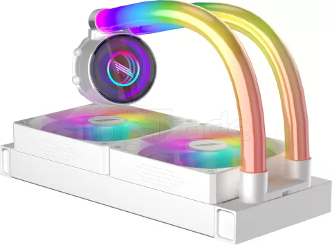 Photo de Kit Watercooling AIO 1stPlayer MT Infinite Space RGB - 240mm (Blanc)