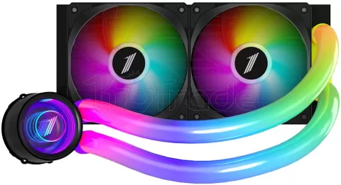 Photo de Kit Watercooling AIO 1stPlayer MT Infinite Space RGB - 240mm (Noir)
