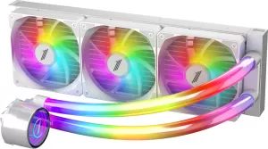 Photo de Kit Watercooling AIO 1stPlayer MT Infinite Space RGB - 360mm (Blanc)