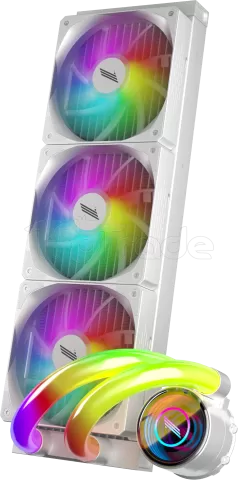 Photo de Kit Watercooling AIO 1stPlayer MT Infinite Space RGB - 360mm (Blanc)
