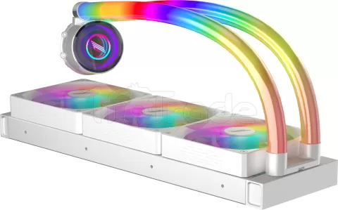 Photo de Kit Watercooling AIO 1stPlayer MT Infinite Space RGB - 360mm (Blanc)