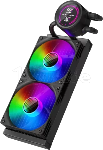 Photo de Kit Watercooling AIO 1stPlayer TS4 RGB - 240mm (Noir)
