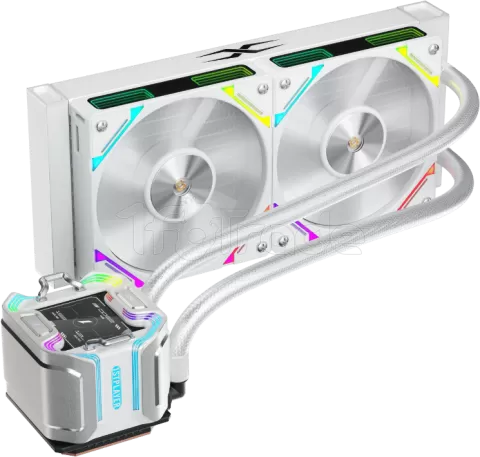 Photo de Kit Watercooling AIO 1stPlayer X-240 ARGB - 240mm (Blanc)