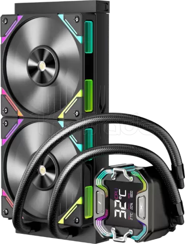 Photo de Kit Watercooling AIO 1stPlayer X-240E ARGB - 240mm (Noir)