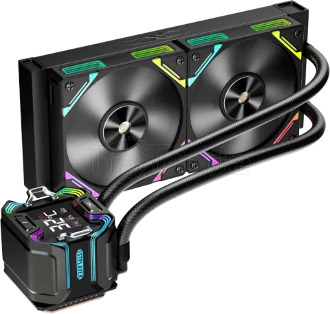 Photo de Kit Watercooling AIO 1stPlayer X-240E ARGB - 240mm (Noir)