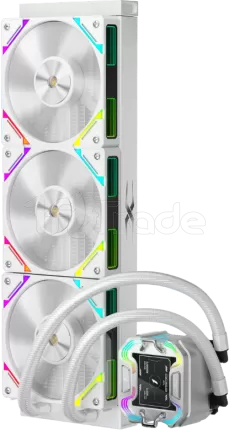 Photo de Kit Watercooling AIO 1stPlayer X-360 ARGB - 360mm (Blanc)