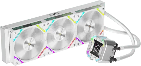 Photo de Kit Watercooling AIO 1stPlayer X-360E RGB - 360mm (Blanc)