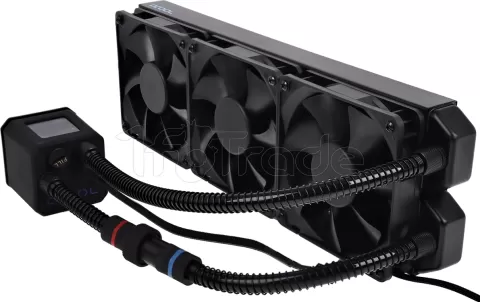 Photo de Kit Watercooling AIO Alphacool Eisbaer - 360mm (Noir)