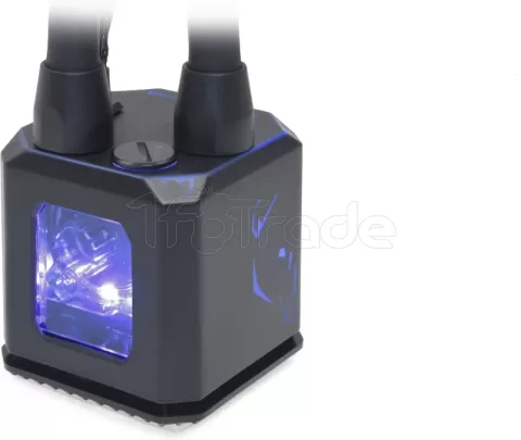 Photo de Kit Watercooling AIO Alphacool Eisbaer Aurora HPE RGB - 360mm (Noir)