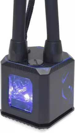 Photo de Kit Watercooling AIO Alphacool Eisbaer Aurora RGB - 360mm (Noir)