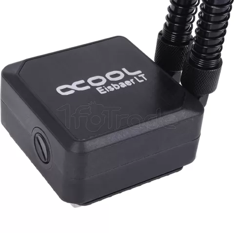 Photo de Kit Watercooling AIO Alphacool Eisbaer LT - 240mm (Noir)