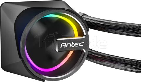 Photo de Kit Watercooling AIO Antec Skeleton RGB - 240mm (Noir)