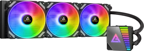 Photo de Kit Watercooling AIO Antec Symphony ARGB - 360mm (Noir)