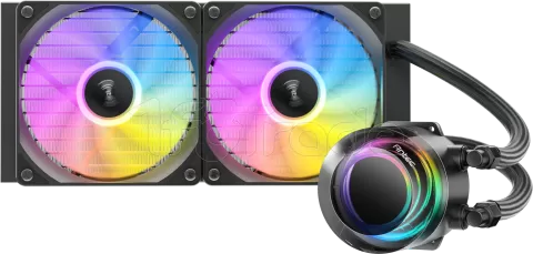 Photo de Kit Watercooling AIO Antec Vortex Lum RGB - 240mm (Noir)