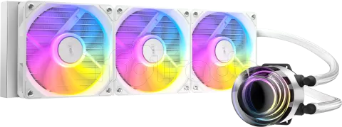 Photo de Kit Watercooling AIO Antec Vortex Lum RGB - 360mm (Blanc)