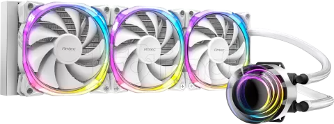 Photo de Kit Watercooling AIO Antec Vortex RGB - 360mm (Blanc)