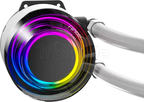 Photo de Kit Watercooling AIO Antec Vortex RGB - 360mm (Blanc)